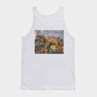 Maisons sur la Colline, Provence by Paul Cezanne Tank Top